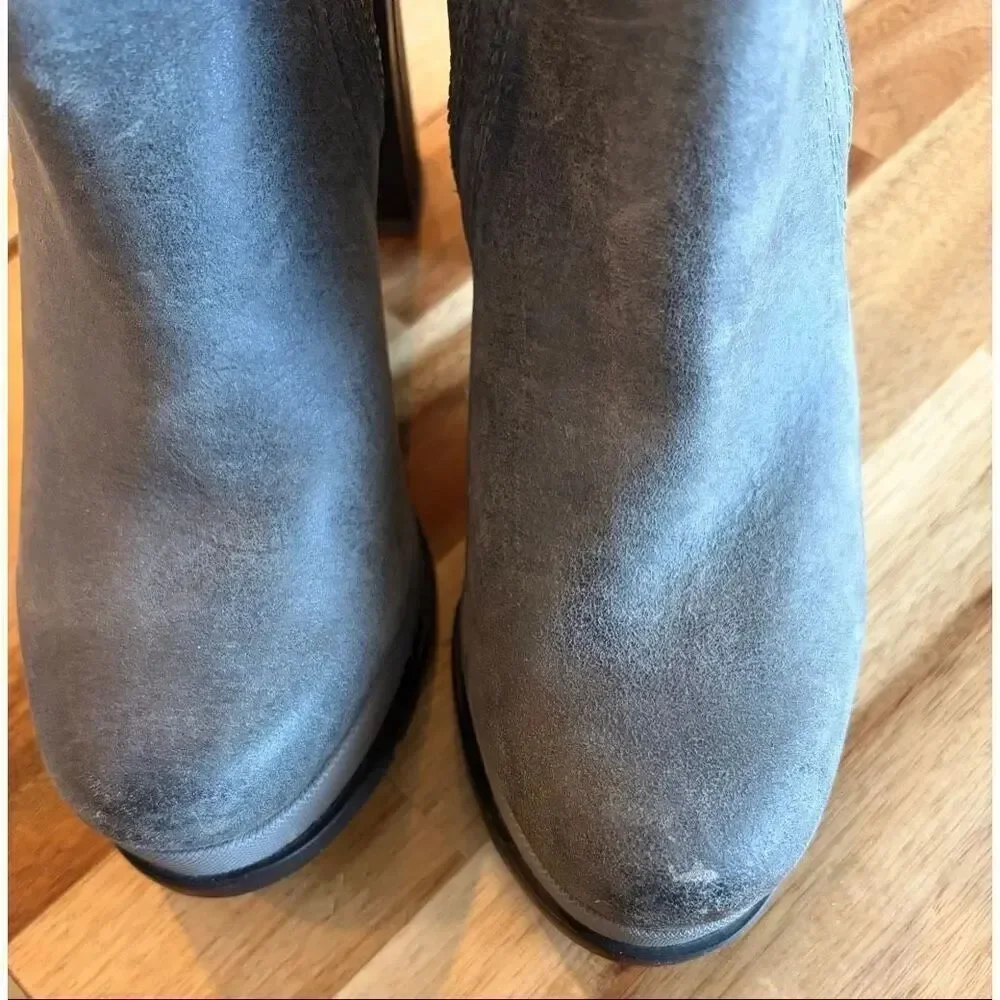 SOREL Blake Duel Zippers Waterproof Leather Platform Boot
